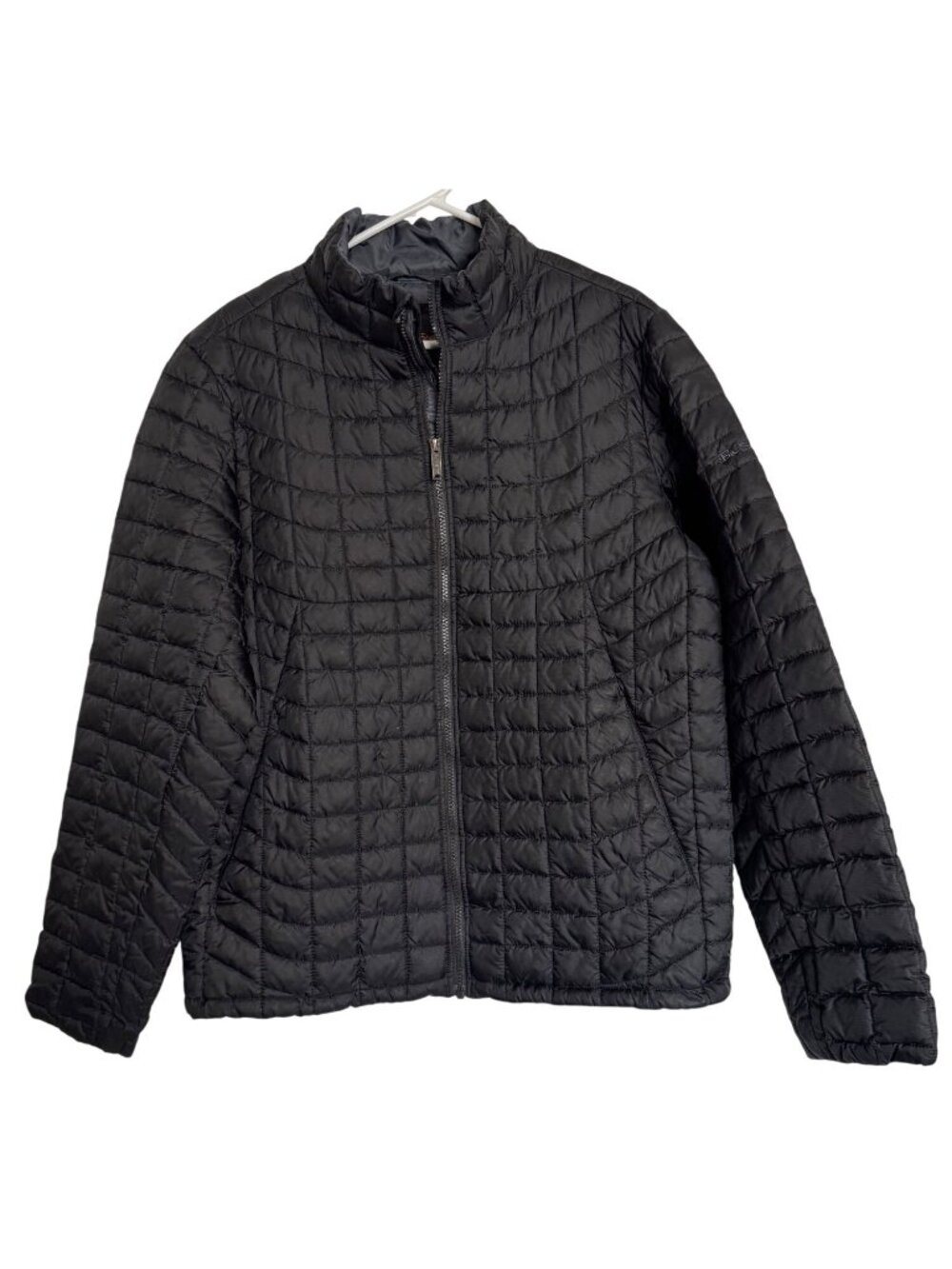 Ben Sherman Lightweight Puffer Men's Size Large Jacket Black Full Zip Pockets EU